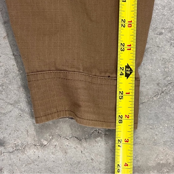 Carhartt Men's 2XL Rugged Flex Canvas Fleece Lined Snap Front Jacket - Picture 8 of 10